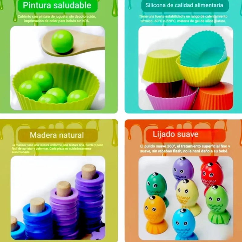 JUEGO EDUCATIVO MATEMATICA PESCA IMANTADA 5 EN 1 - 4