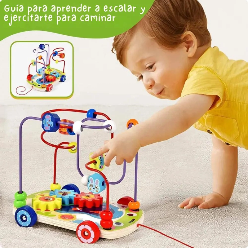 LABERINTO DE CUENTAS MONTESSORI CON ANIMALES - 3