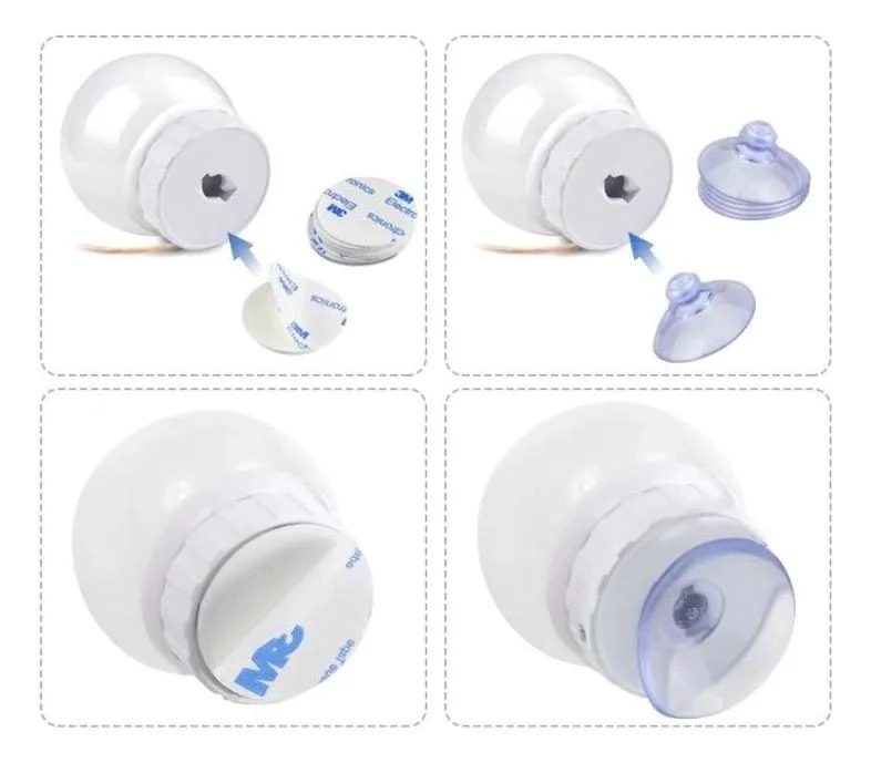 KIT 10 LUCES AMPOLLETA ESPEJO 3 MODOS PARA MAQUILLAJE - 4