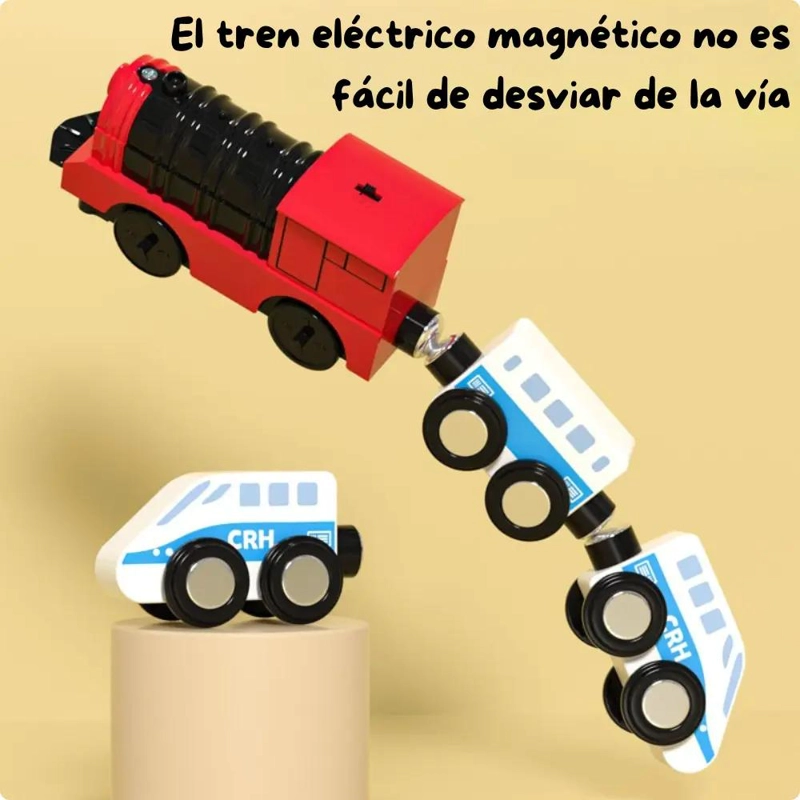 MALETA DE JUEGO 2 EN 1 CON CIUDAD DIDACTICA DE MADERA - 5