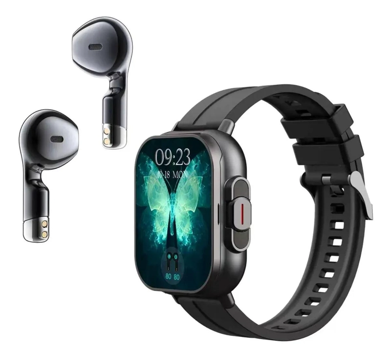 GENÉRICO SMARTWATCH DEPORTIVO CON AUDIFONOS INTEGRADOS 2 EN 1