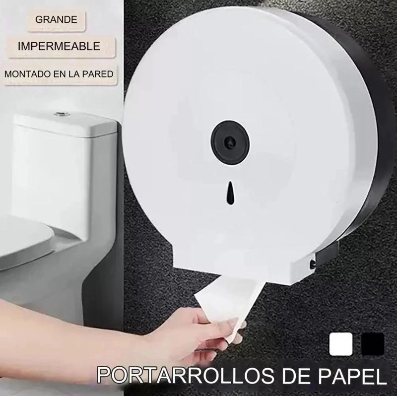 DISPENSADOR INDUSTRIAL DE PAPEL HIGIE NICO CON LLAVE - 5