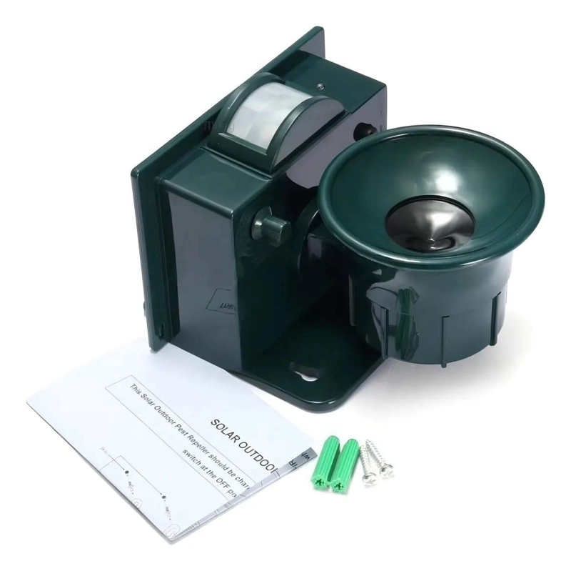 AHUYENTADOR ULTRASONIDO SOLAR PARA GATOS, PERROS Y AVES - 3