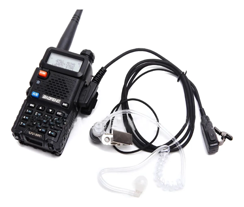 GENÉRICO AURICULARES UNIVERSALES CON MICROFONO PARA WALKIE-TALKIE