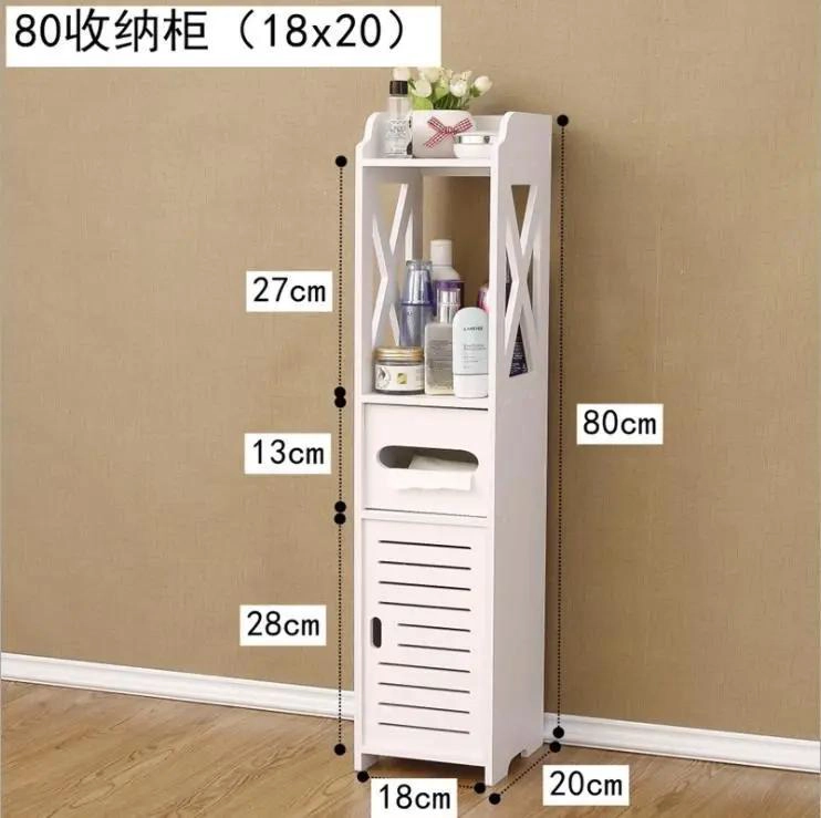 ESTANTE DE BAÑO ORGANIZADOR MULTIUSO CON COMPARTIMIENTOS - 4