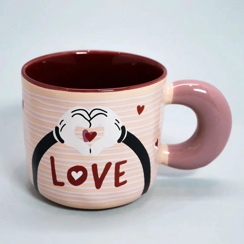 TAZON MACCHIATO 380ML DISEÑO MINNIE KISS - 3