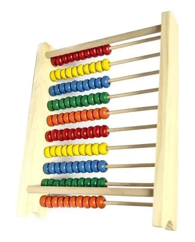 ABACO HORIZONTAL DE MADERA PARA NIÑOS - 1