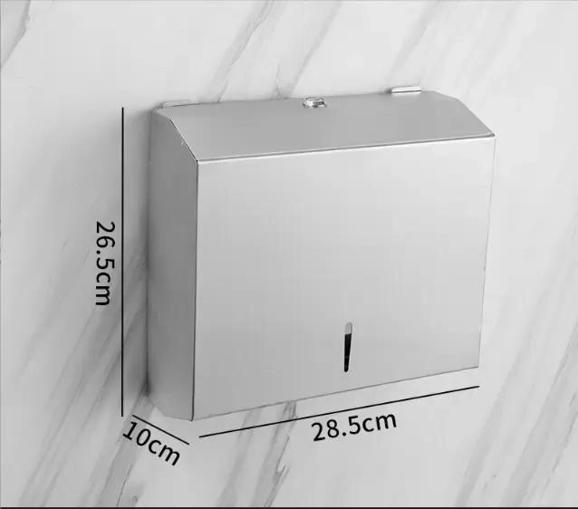DISPENSADOR DE PAPEL INTERFOLIADO ACERO INOXIDABLE 304 - 4