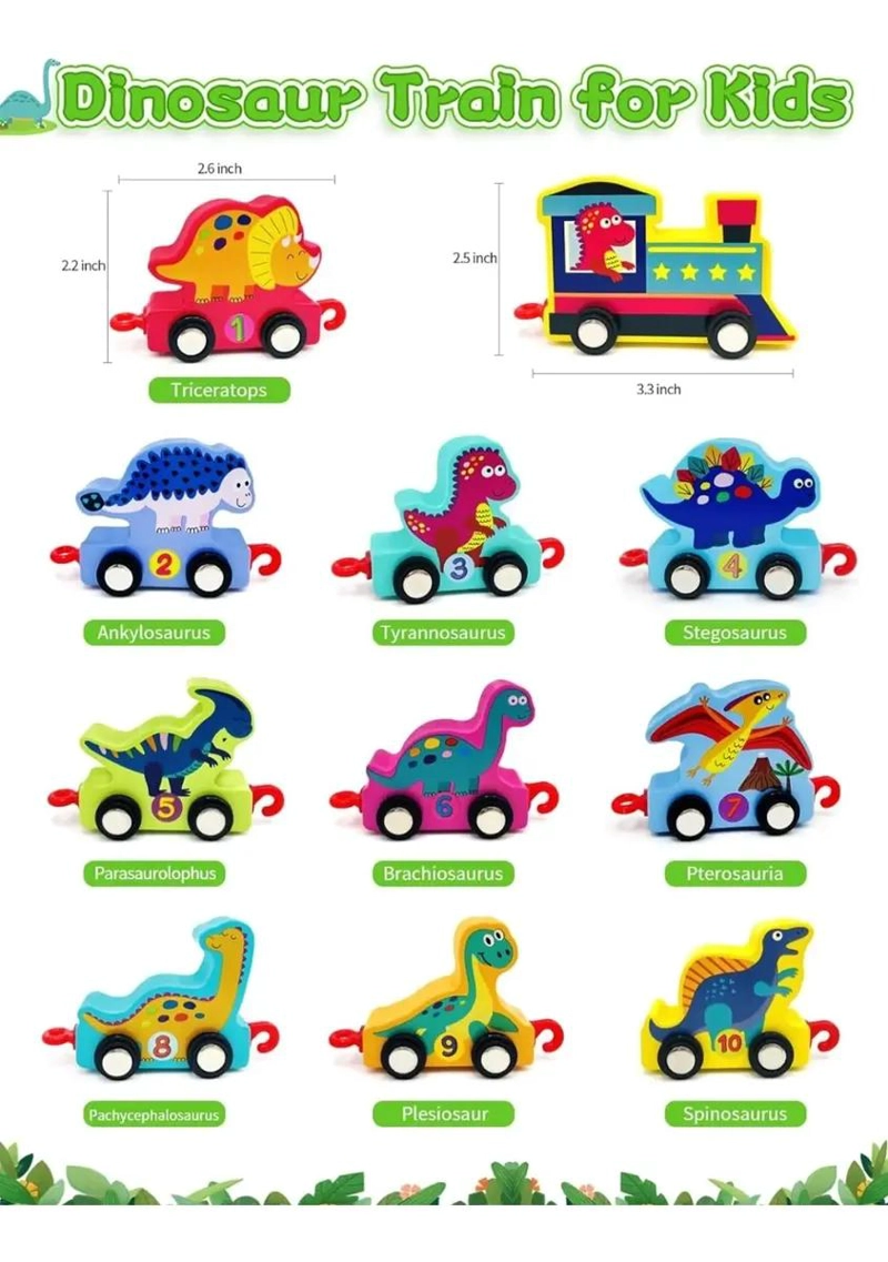 TREN DIDACTICO MULTICOLOR CON NUMEROS - 3