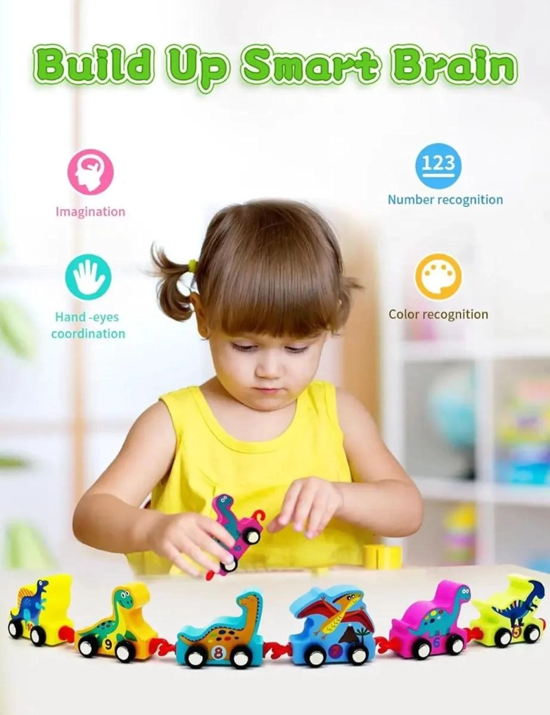 TREN DIDACTICO MULTICOLOR CON NUMEROS - 4