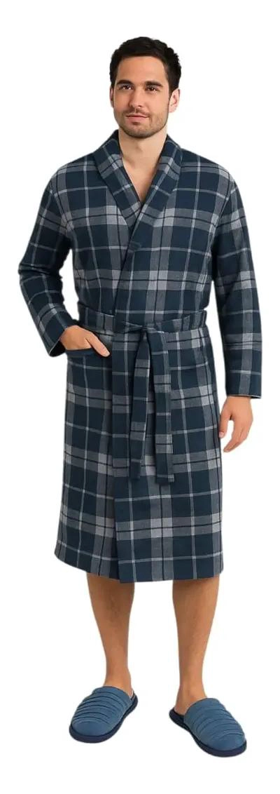 BATA DE BAÑO PARA HOMBRE EN TELA POLAR - 2
