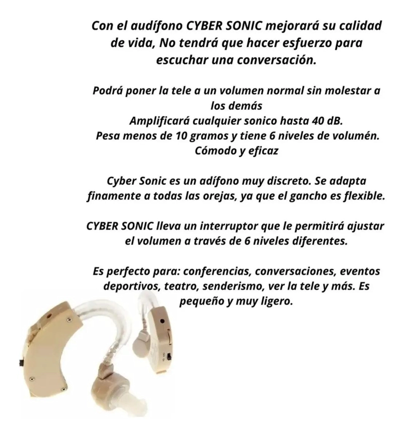 PACK 4 AUDIFONOS PARA MEJORAR AUDICION - 2
