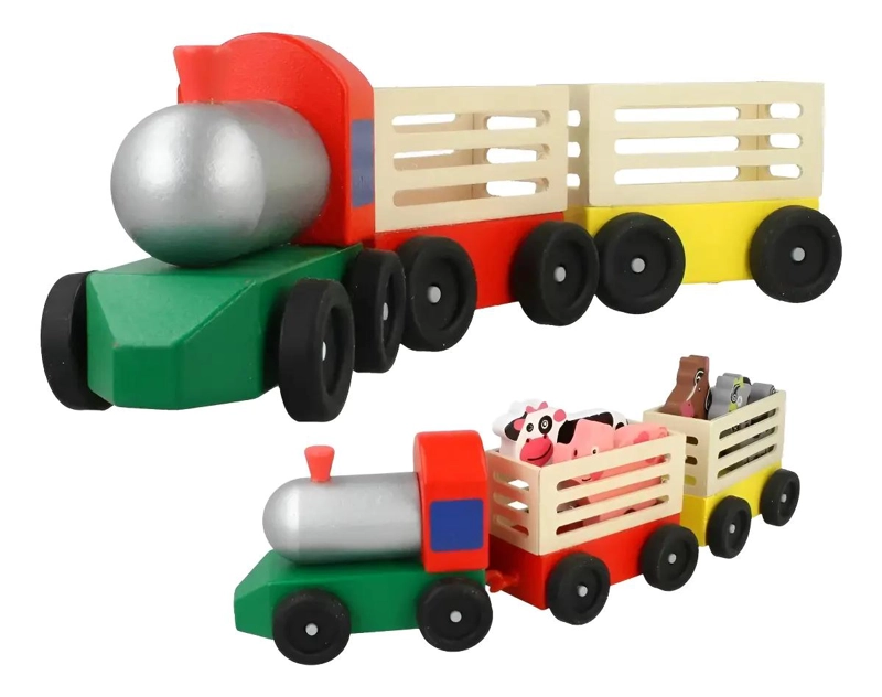TREN DE TRANSPORTE PARA ANIMALES DE GRANJA - 3