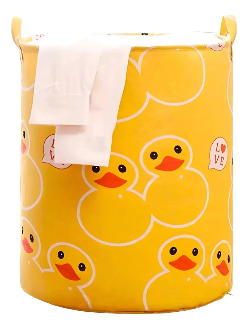 CESTA PLEGABLE ORGANIZADORA PARA ROPA Y JUGUETES - 2