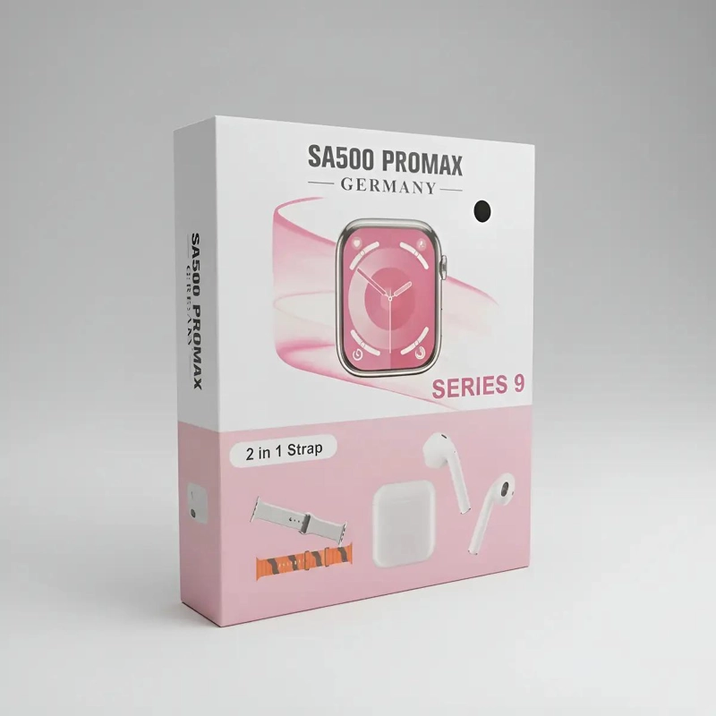 GENÉRICO SMARTWATCH SA500 PROMAX CON AUDIFONOS 2 EN 1
