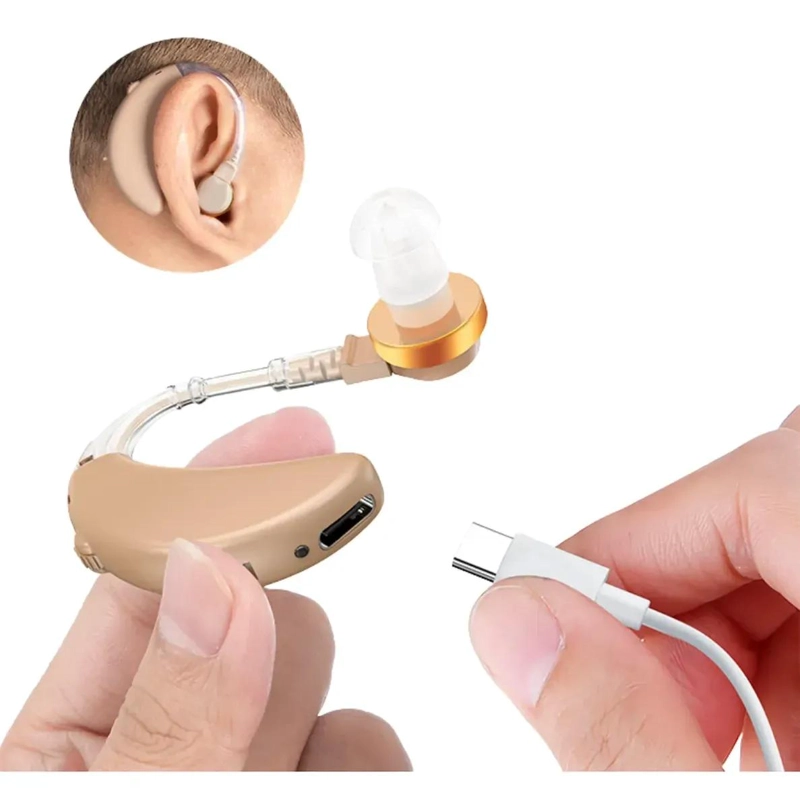 AUDIFONOS RECARGABLES INALAMBRICOS PARA SORDERA - 1