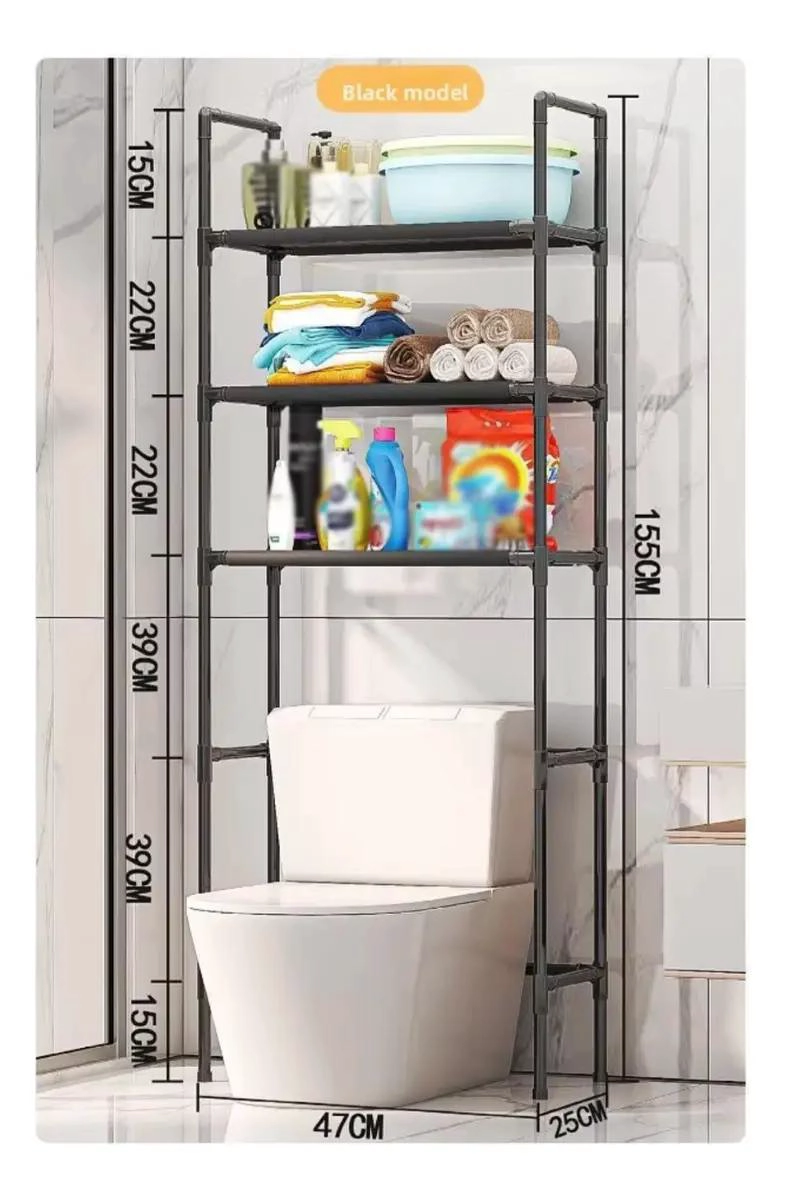 ESTANTE ORGANIZADOR DE 3 NIVELES PARA BAÑO Y LAVADERO - 2