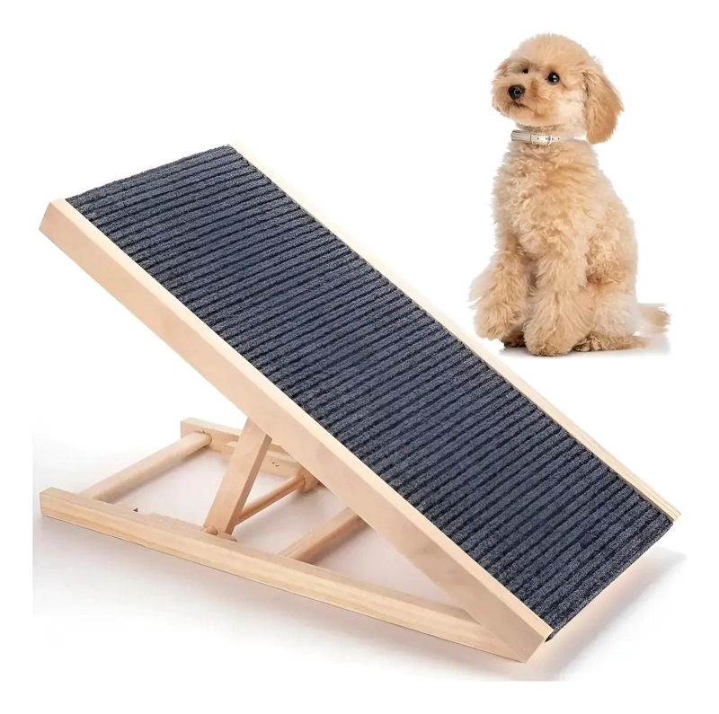 RAMPA PLEGABLE PORTATIL PARA MASCOTAS PERROS Y GATOS FACIL DE USAR - 1