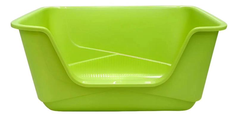 CAJA DE ARENA PARA GATOS BANDEJA ABIERTA 64 CM PARA HIGIENE - 1