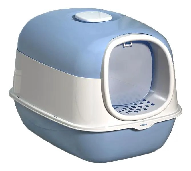 ARENERO CERRADO DESMONTABLE PARA GATOS CON PALA INCLUIDA - 1
