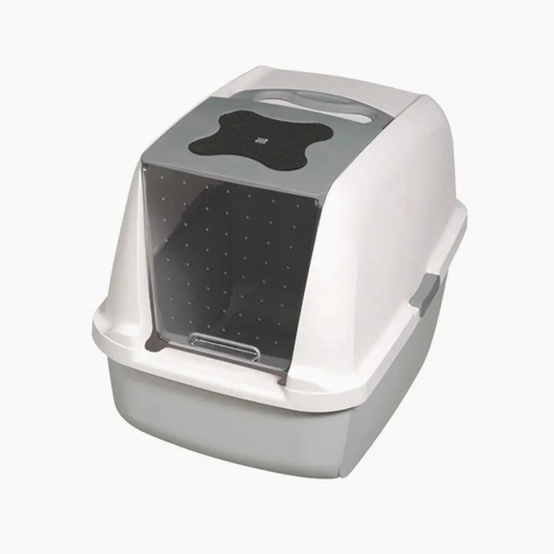 ARENERO CERRADO PARA GATO CON FILTRO Y SISTEMA SANITARIO INTEGRADO - 1