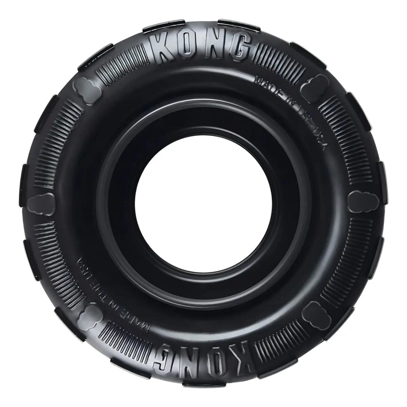 JUGUETE PARA PERROS CON LLANTAS DE GOMA RESISTENTE TALLA S - 5