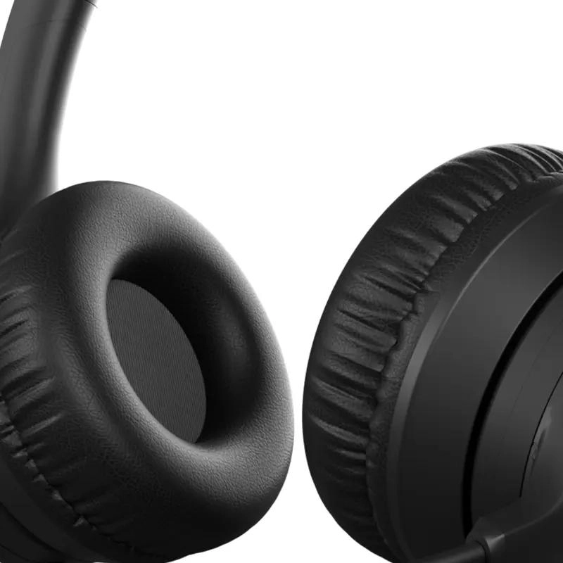 AURICULARES USB CON MICROFONO Y DISEÑO NEGRO - 5