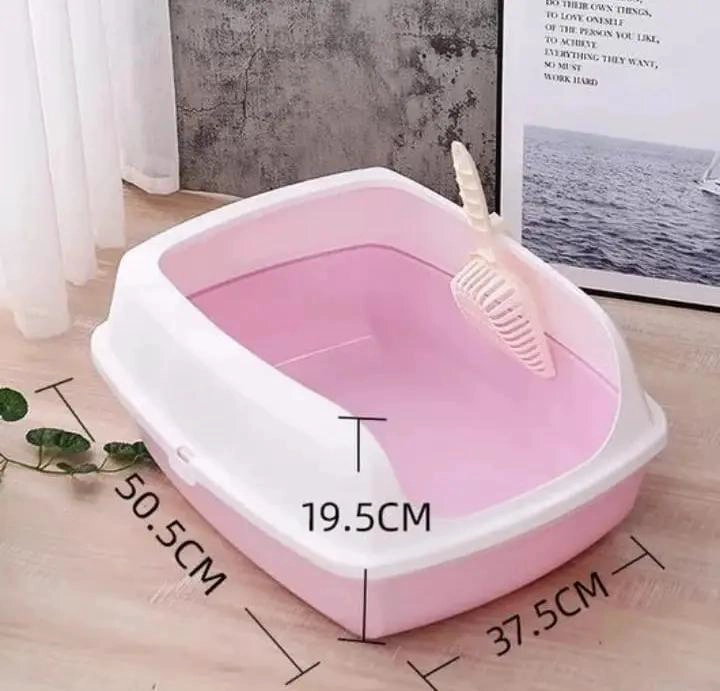 ARENERO XL PARA GATOS BANDEJA SANITARIA BAÑO MASCOTAS RESISTENTE - 1