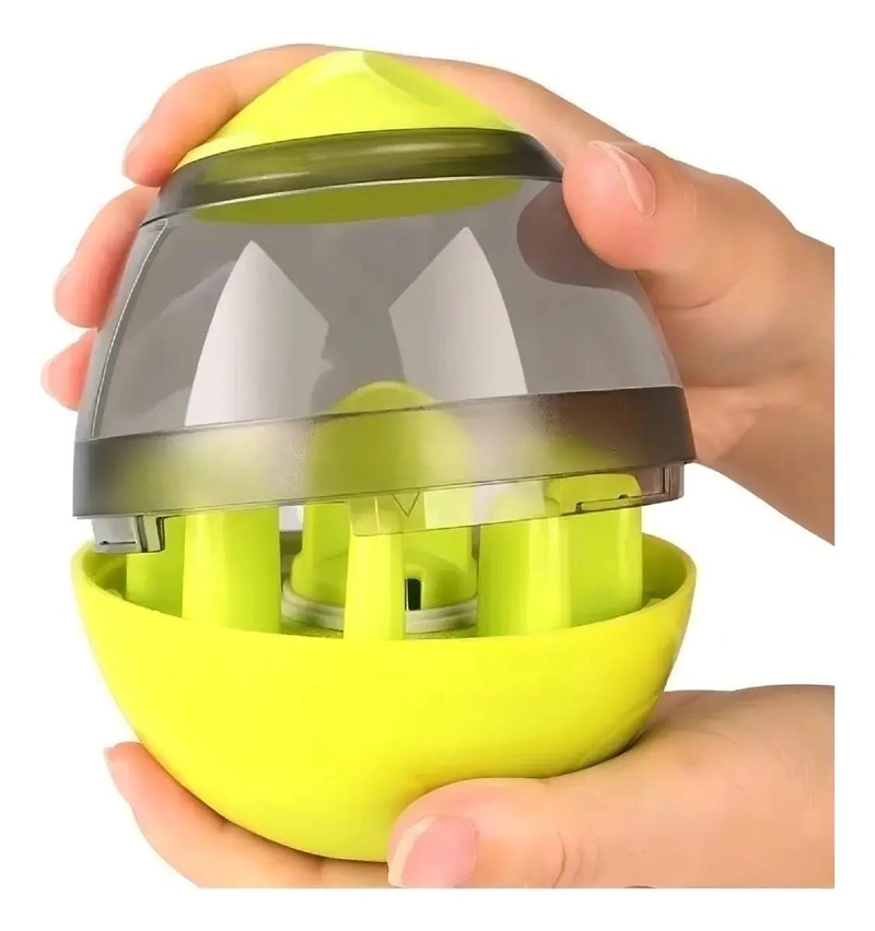 PELOTA INTERACTIVA DISPENSADORA DE COMIDA PARA PERROS CON DISEÑO RESISTENTE - 3