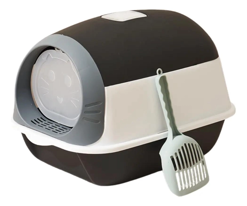 ARENERO CERRADO PARA GATOS CON LUZ UV Y PUERTA ABATIBLE - 2