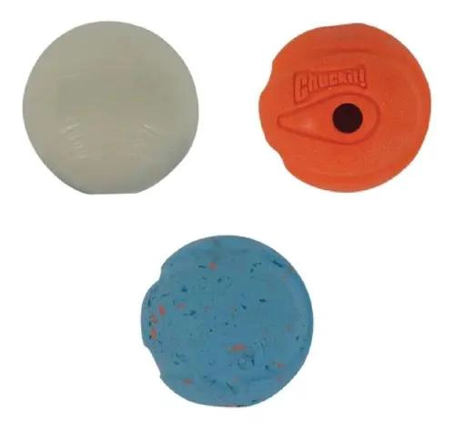 PELOTAS DE GOMA CON SONIDO PARA PERRO TAMAÑO MEDIANO 6.3 CM - 4