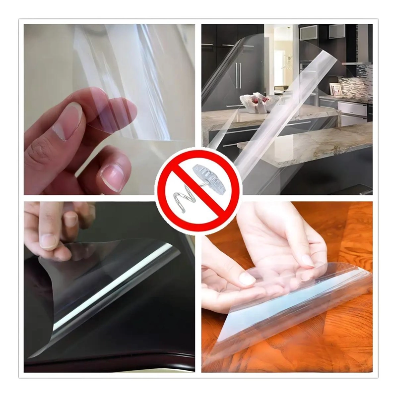 SET DE 10 PROTECTORES TRANSPARENTES PARA SOFAS CONTRA ARAÑAZOS DE GATOS - 3