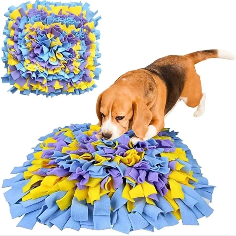 ALFOMBRA OLFATIVA PARA PERROS CON JUGUETES INTERACTIVOS DE 30 CM - 2