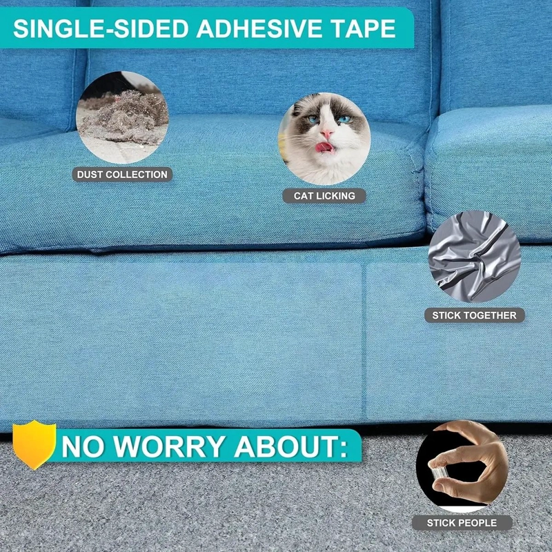 PROTECTOR PARA SOFA RESISTENTE A ARAÑAZOS CON FUNCION DISUASORIA PARA GATOS - 4