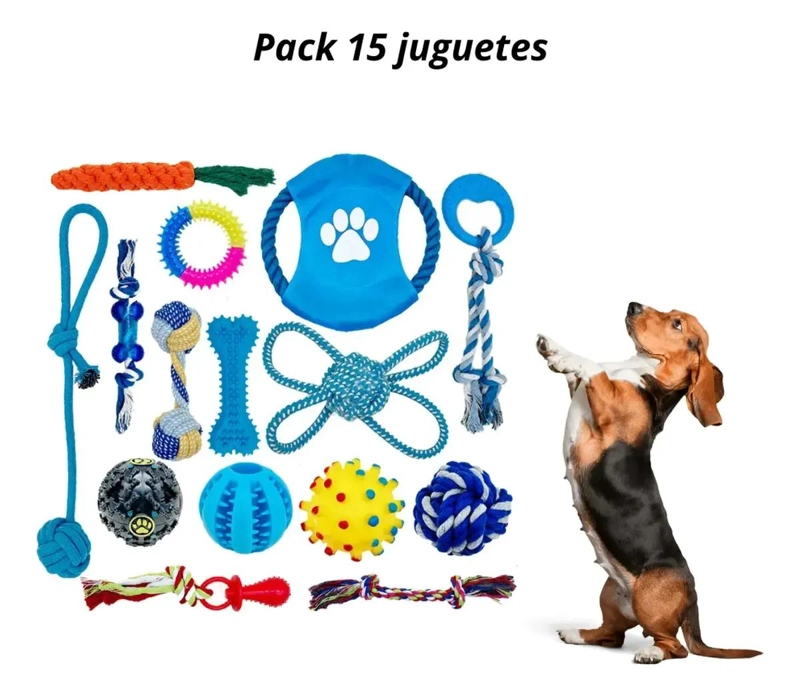 JUGUETE MORDEDOR PARA PERRO ANSIOSO RESISTENTE Y SEGURO - 1