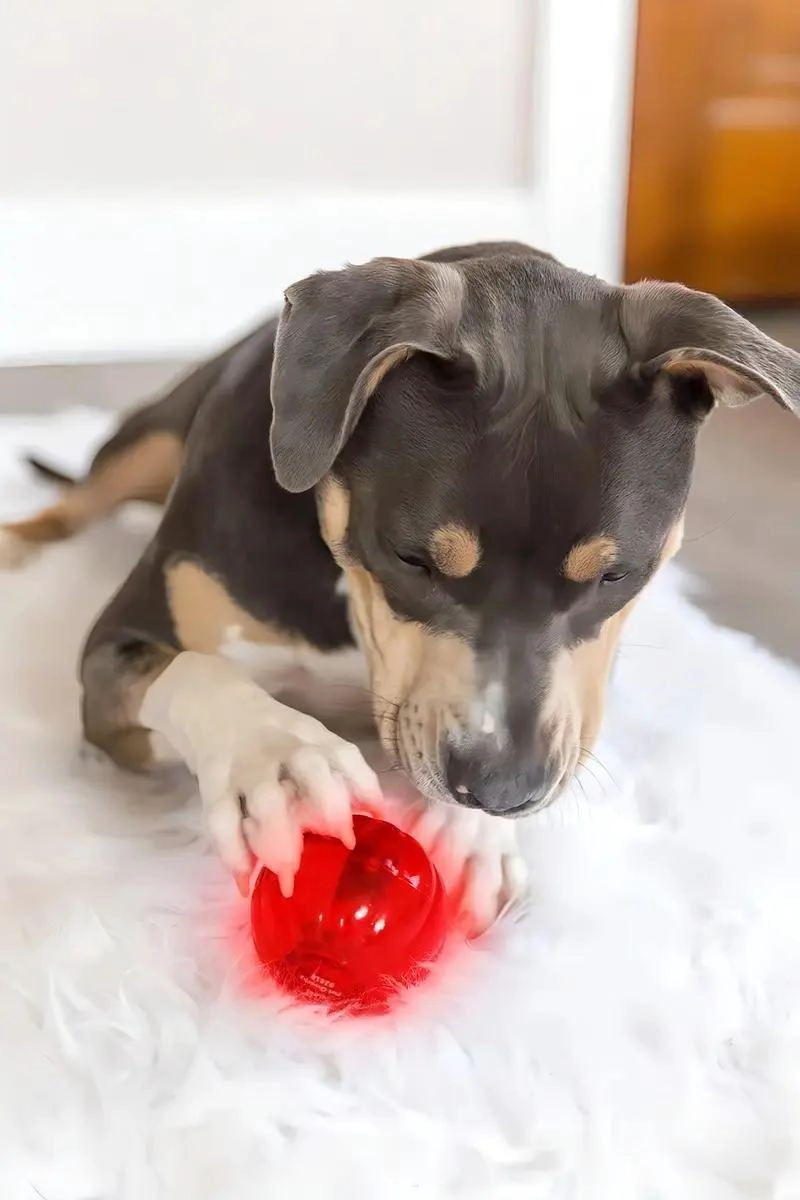 JUGUETE INTERACTIVO PARA PERRO CON LUCES Y SONIDOS PARA ENTRETENIMIENTO - 2