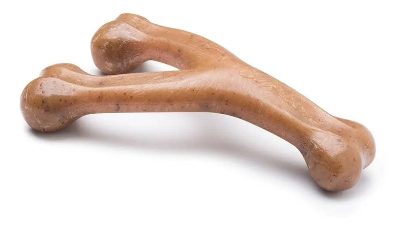 JUGUETE MASTICABLE PARA PERRO CON SABOR A POLLO TAMAÑO S - 4
