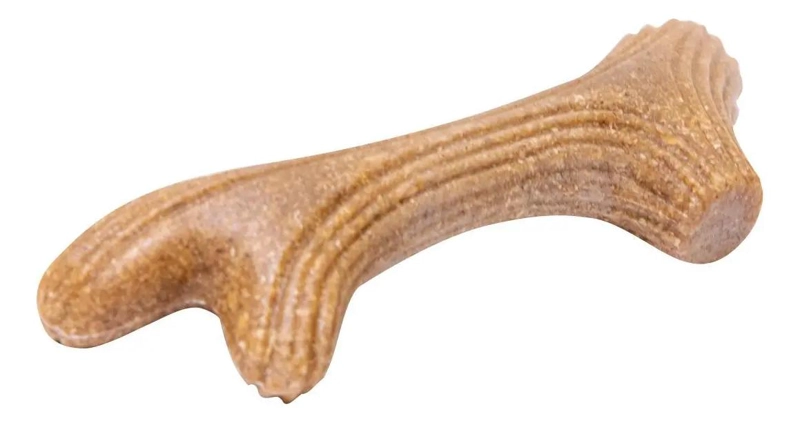 RAMITA DE MADERA NATURAL PARA MASCOTAS TAMAÑO MEDIANO - 1
