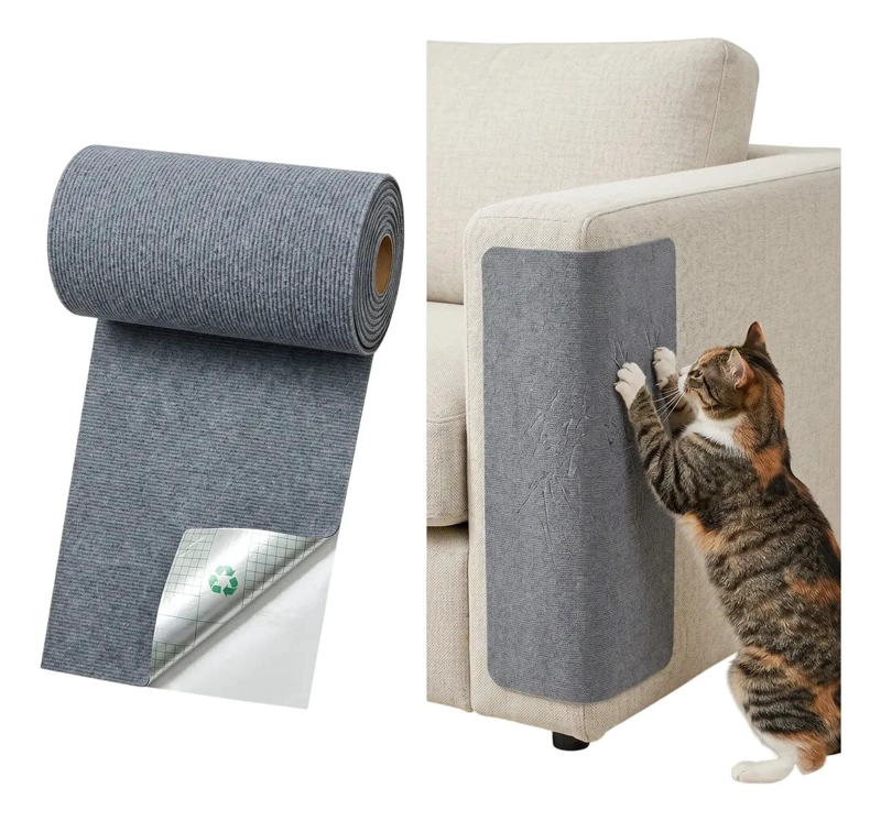 PACK DE 2 RASCADORES ADHESIVOS PARA GATOS PARA PROTEGER MUEBLES Y SOFA - 1