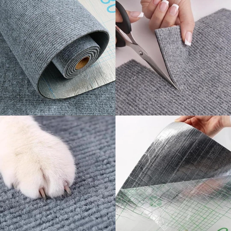 PACK DE 2 RASCADORES ADHESIVOS PARA GATOS PARA PROTEGER MUEBLES Y SOFA - 2