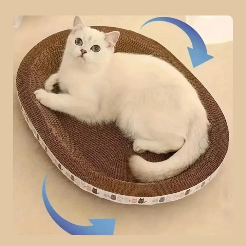 RASCADOR EXTRA GRANDE PARA GATO CON CAMA DURADERA Y COMODA - 3