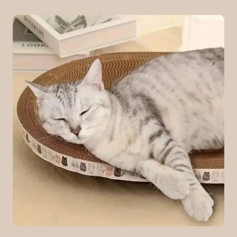 RASCADOR EXTRA GRANDE PARA GATO CON CAMA DURADERA Y COMODA - 4