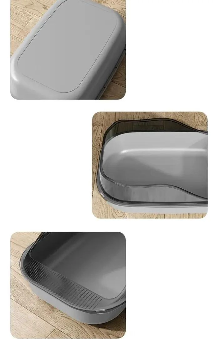 ARENERO GRANDE PARA GATOS CON BANDEJA SANITARIA Y PALA INCLUIDA - 5