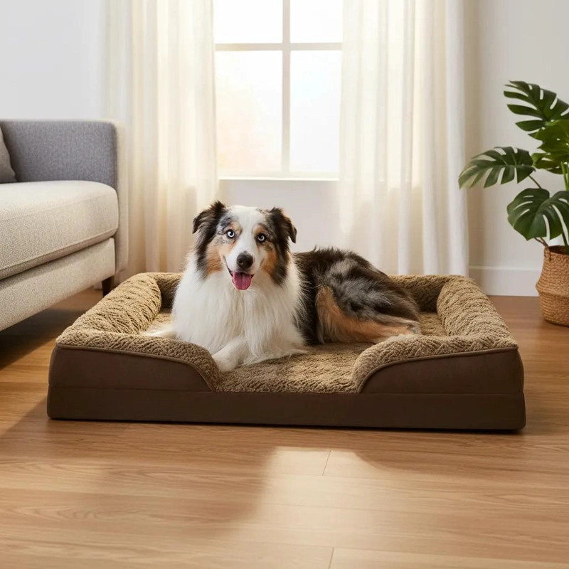 CAMA ORTOPE DICA EXTRA GRANDE PARA PERROS GRANDES LAVABLE Y COMODA - 5