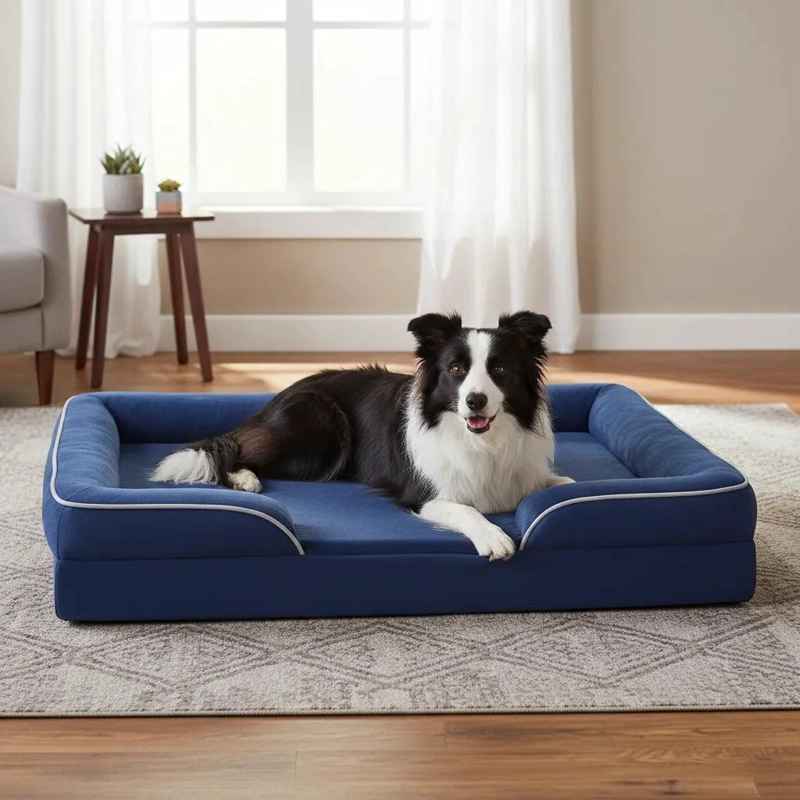 CAMA ORTOPE DICA EXTRA GRANDE PARA PERROS GRANDES LAVABLE Y COMODA - 2