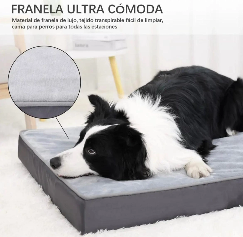 CAMA SOFA GIGANTE IMPERMEABLE PARA PERROS GRANDES XXL CON DISEÑO COMODO - 4
