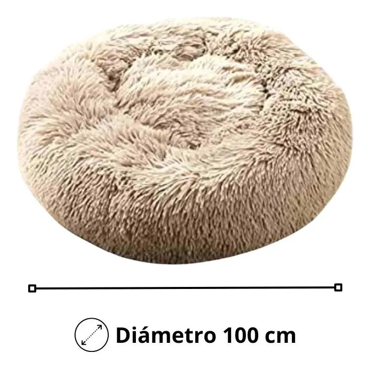 CAMA SUAVE ANTIESTRE S PARA PERROS Y GATOS TAMAÑO XXL 100 CM - 2