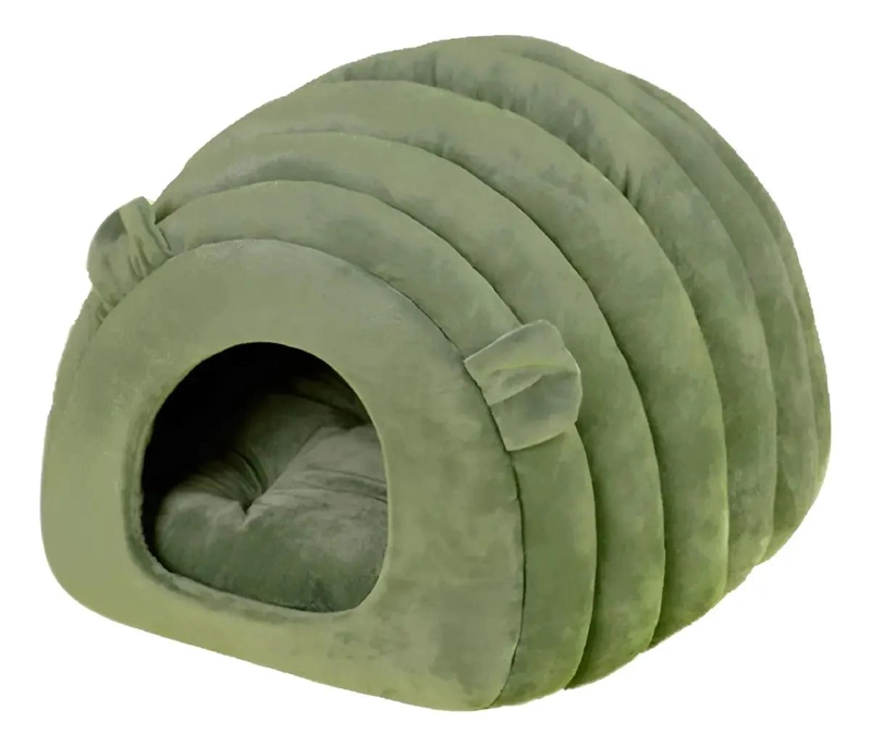 CAMA IGLU PARA GATOS CON DISEÑO COMODO Y ACOGEDOR - 1