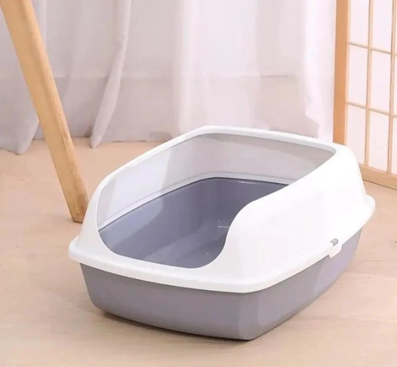 ARENERO PARA GATOS BANDEJA SANITARIA XXL GRANDE PARA BAÑO DE MASCOTAS - 3