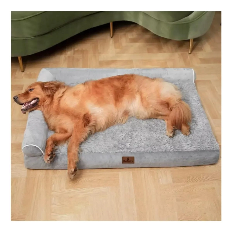 CAMA ORTOPE DICA GIGANTE PARA PERROS GRANDES CON SOPORTE EXTRA - 2